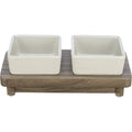 Bowl Set CityStyle, ceramic/MDF