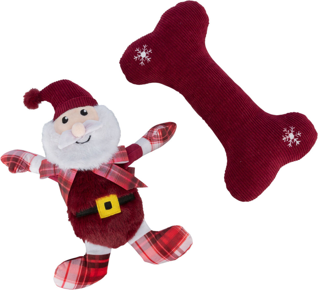 Xmas Bone and Santa Claus