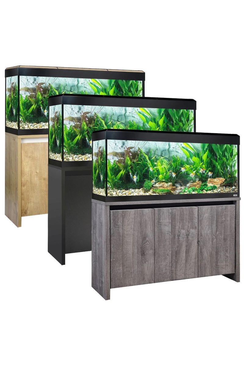 Fluval Roma 240 LED Aquarium & Cabinet - Black